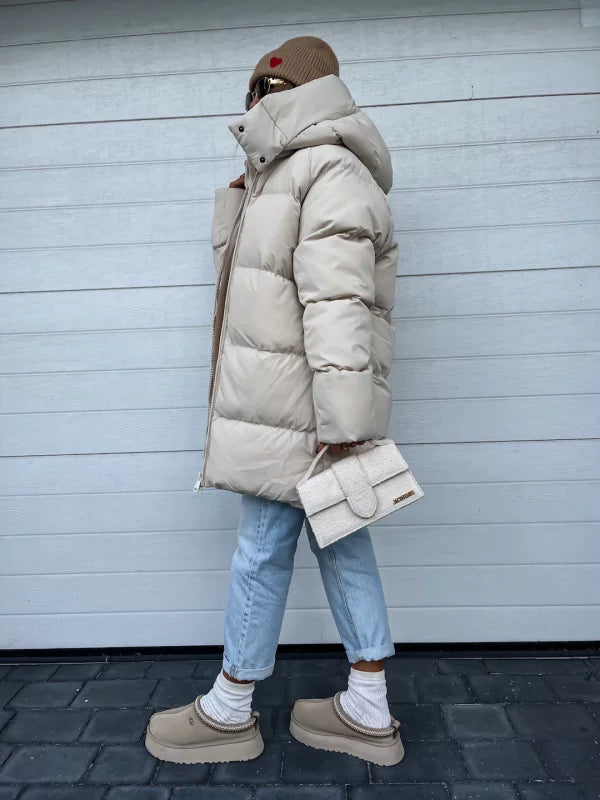 Puffer Winter Coat Women – Warm Insulated Jacket for Cold Weather Fashion