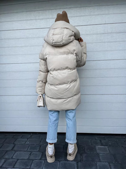 Puffer Winter Coat Women – Warm Insulated Jacket for Cold Weather Fashion