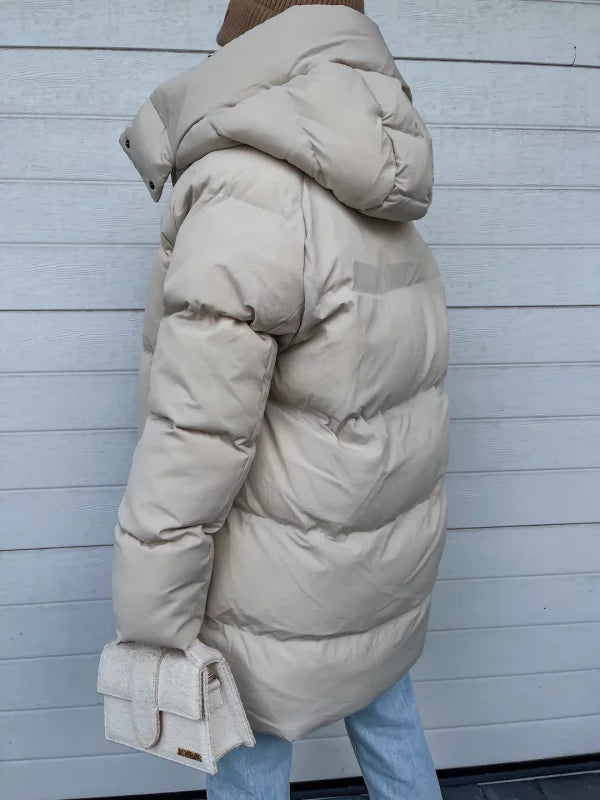 Puffer Winter Coat Women – Warm Insulated Jacket for Cold Weather Fashion