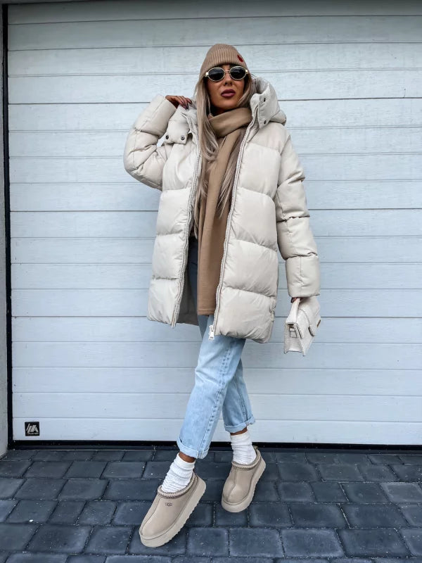 Puffer Winter Coat Women – Warm Insulated Jacket for Cold Weather Fashion