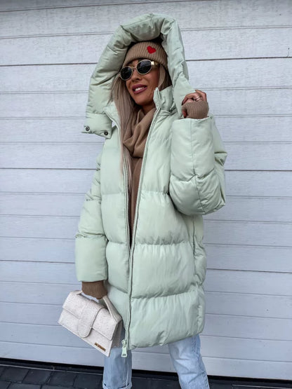 Puffer Winter Coat Women – Warm Insulated Jacket for Cold Weather Fashion