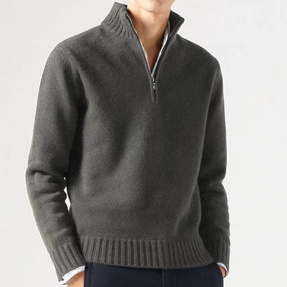 Men's Casual Knit Jumper – Soft Lightweight Sweater for Everyday Wear