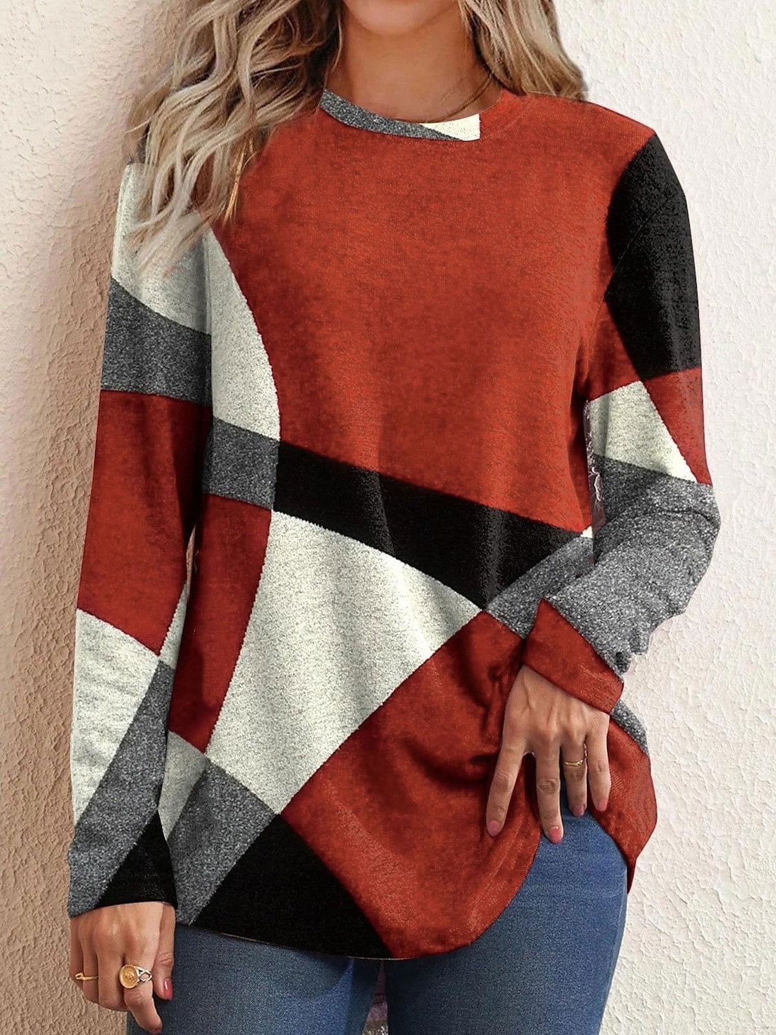 Casual Jumper for Women – Cozy Knit Sweater, Stylish Design for Everyday Wear