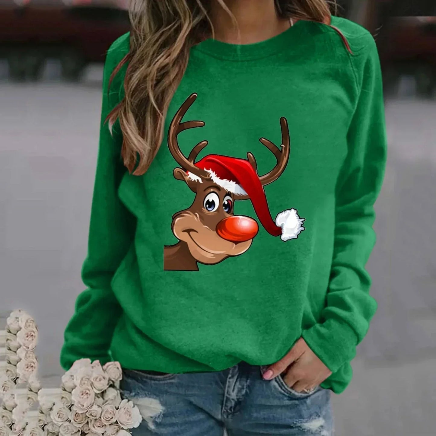 Christmas Jumper for Women – Cozy Holiday Sweater with Festive Design