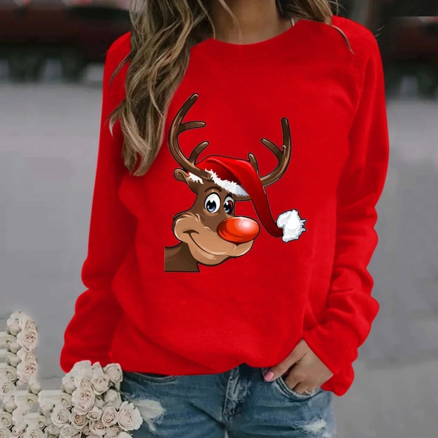 Christmas Jumper for Women – Cozy Holiday Sweater with Festive Design