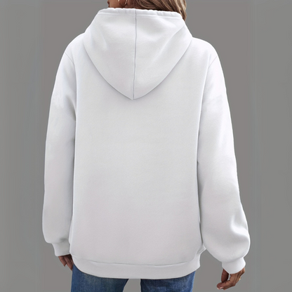 Women's Casual Hoodie – Soft Cotton Pullover with Stylish Design for Everyday Wear