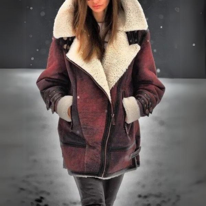 Winter Jacket for Women – Casual Warm Coat with Pockets and Stylish Design