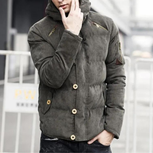 Men's Hooded Jacket – Stylish Lightweight Outerwear for Casual and Outdoor Wear