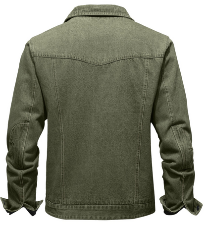 Denim Jacket for Men – Stylish Casual Outerwear, Classic Fit, and Durable Fabric