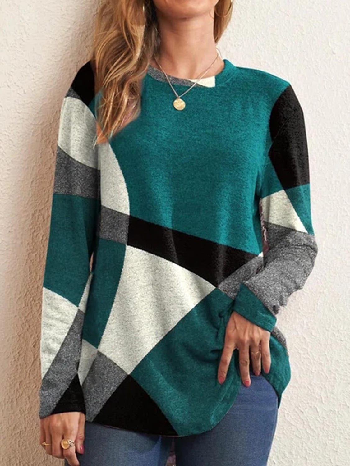 Casual Jumper for Women – Cozy Knit Sweater, Stylish Design for Everyday Wear