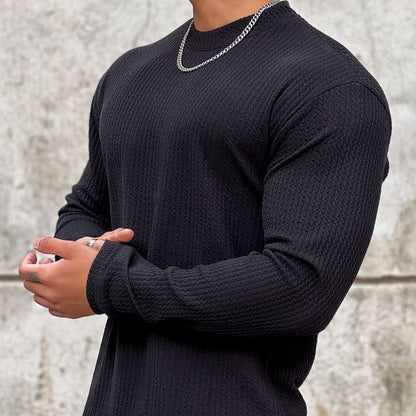 Men's Crew Neck Jumper – Warm Knit Sweater for Casual and Smart Style