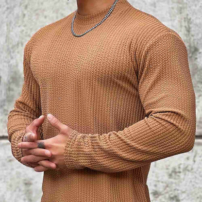 Men's Crew Neck Jumper – Warm Knit Sweater for Casual and Smart Style