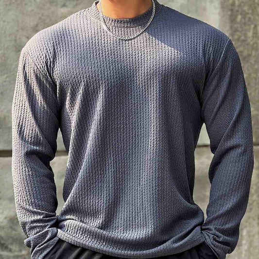 Men's Crew Neck Jumper – Warm Knit Sweater for Casual and Smart Style