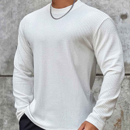 Men's Crew Neck Jumper – Warm Knit Sweater for Casual and Smart Style