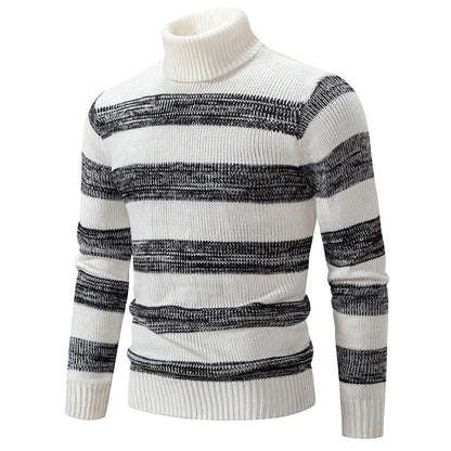 Men's Knitted Jumper – Cozy Wool Sweater for Casual Wear & Winter Style