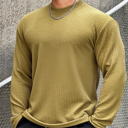 Men's Crew Neck Jumper – Warm Knit Sweater for Casual and Smart Style