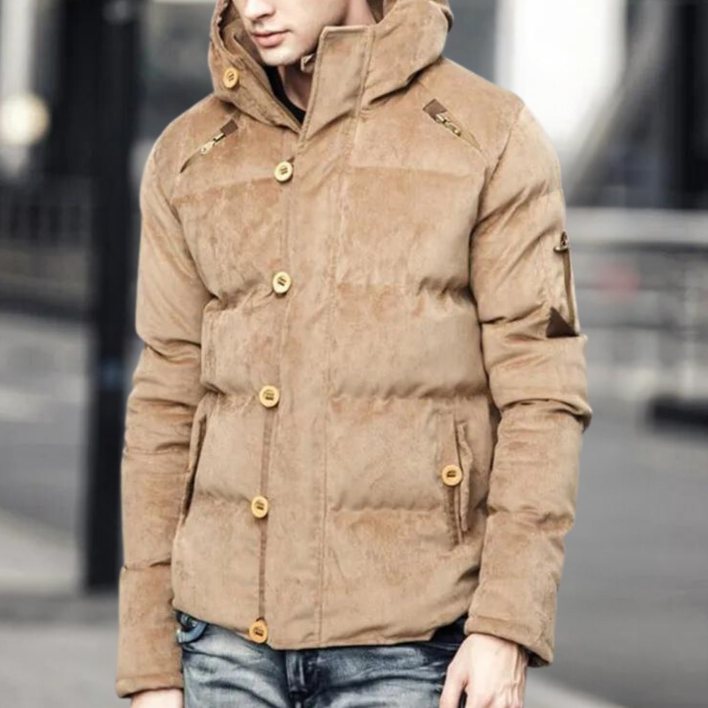 Men's Hooded Jacket – Stylish Lightweight Outerwear for Casual and Outdoor Wear