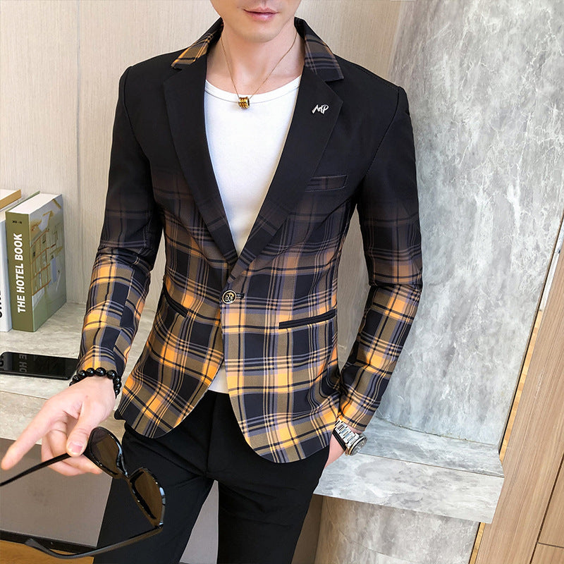 Men's Blazer – Elegant Tailored Suit Jacket for Formal and Casual Wear