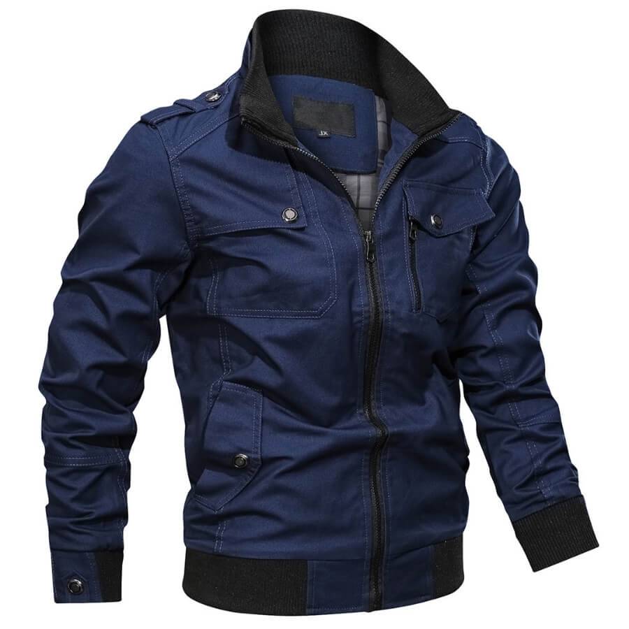 Men's Bomber Jacket – Stylish Lightweight Outerwear for Casual and Sporty Looks