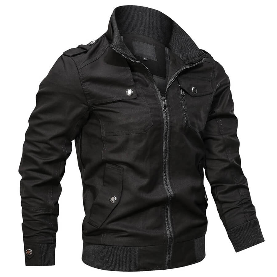 Men's Bomber Jacket – Stylish Lightweight Outerwear for Casual and Sporty Looks