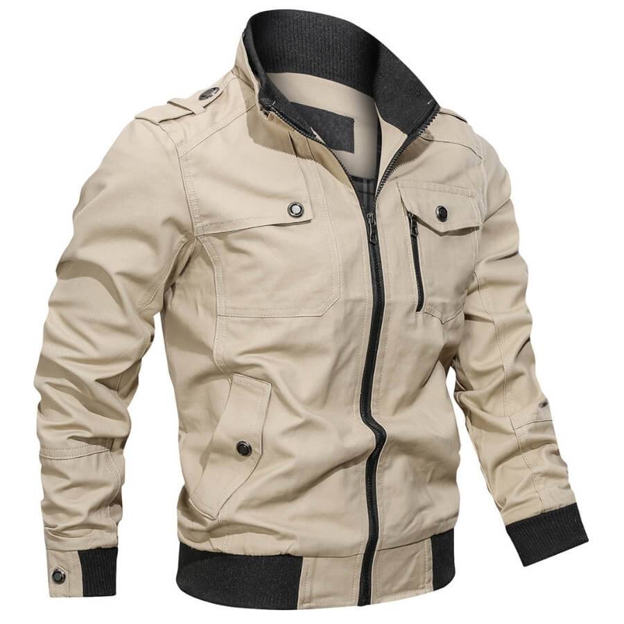 Men's Bomber Jacket – Stylish Lightweight Outerwear for Casual and Sporty Looks