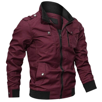 Men's Bomber Jacket – Stylish Lightweight Outerwear for Casual and Sporty Looks